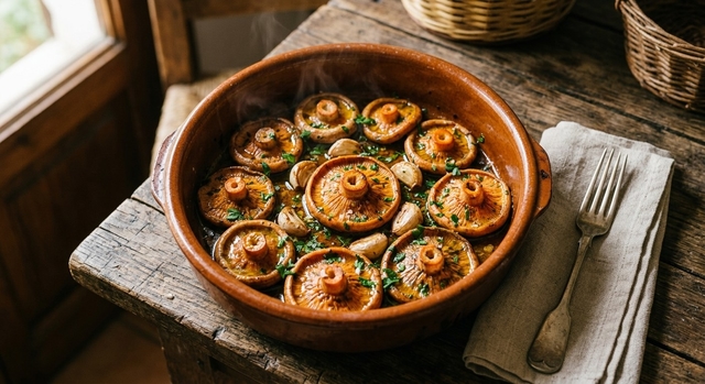 Níscalos al Horno: Receta Fácil y Reconfortante