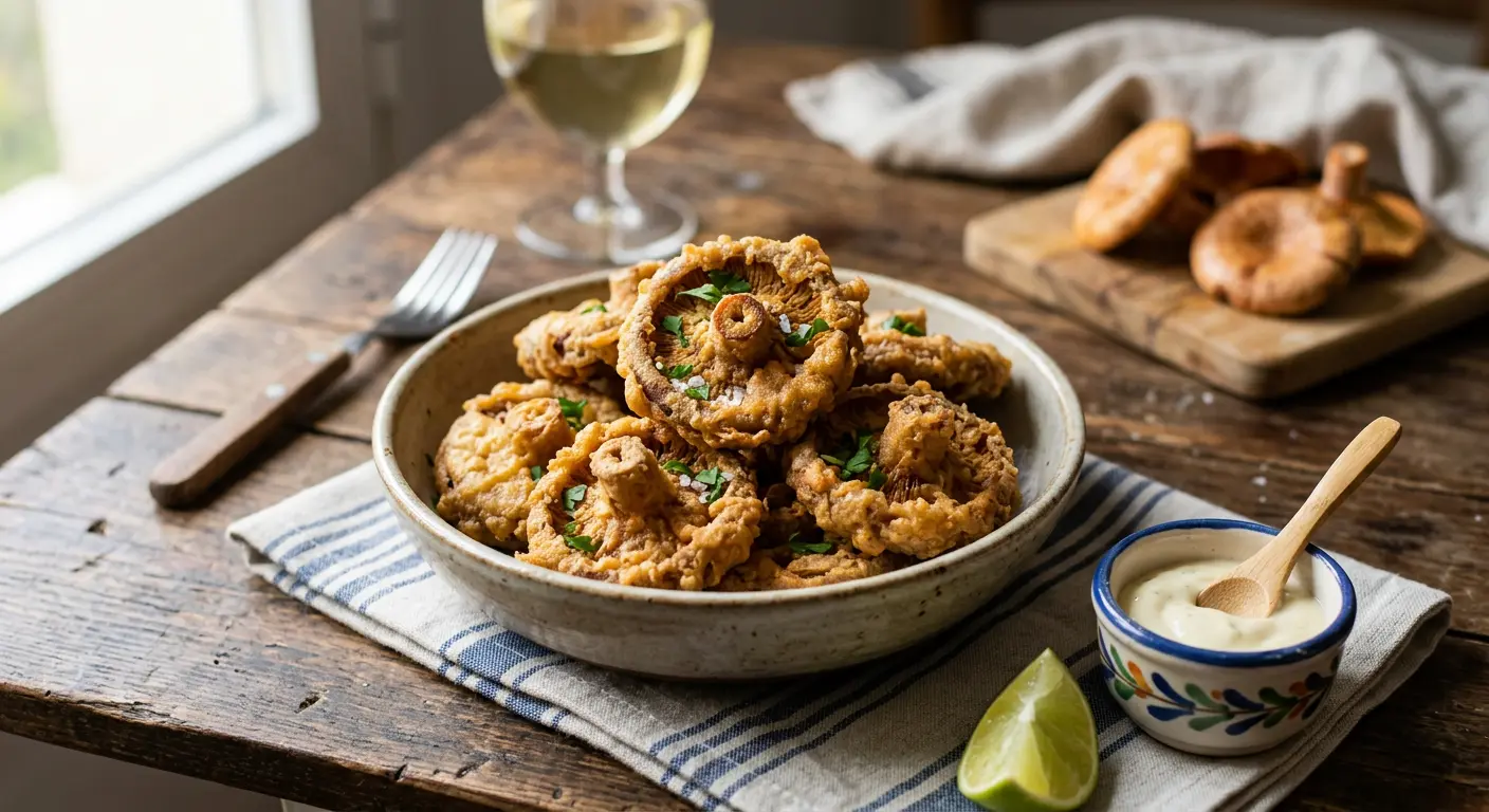 Níscalos Rebozados: Receta Crujiente y Deliciosa